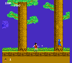 The Legend of Kage gameplay screenshot
